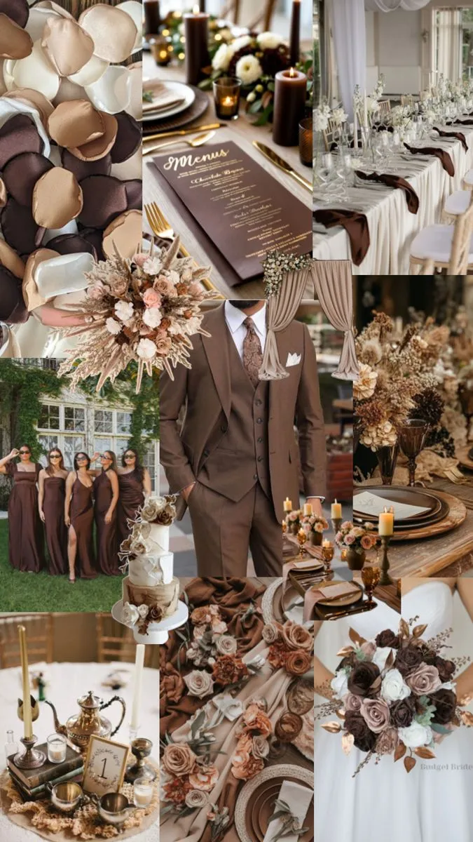 Boho Floral Brown